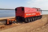 СТМ-1993.51 с плугом ПДП-1,2 и пож. оборудованием